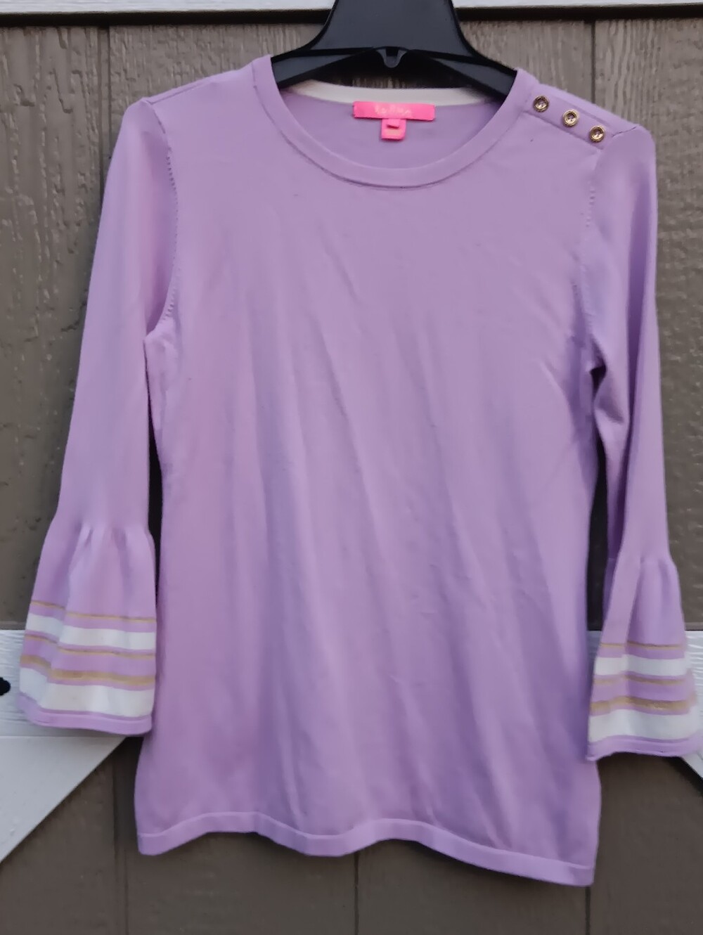 Lilly Pultizer Lilac Sweater Size S